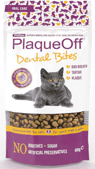 Picture of Plaqueoff Dental Bites for Cats - 60g